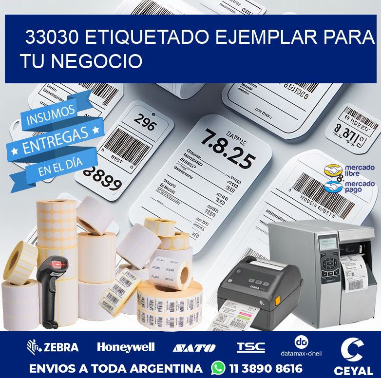 33030 ETIQUETADO EJEMPLAR PARA TU NEGOCIO