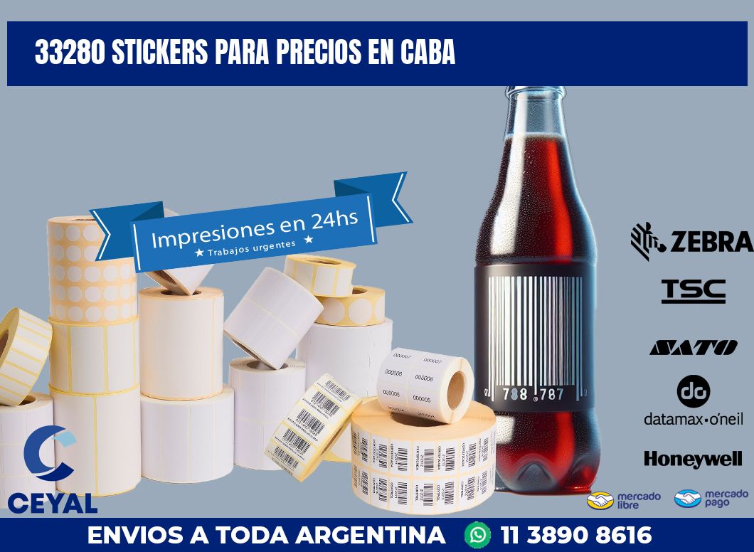 33280 STICKERS PARA PRECIOS EN CABA