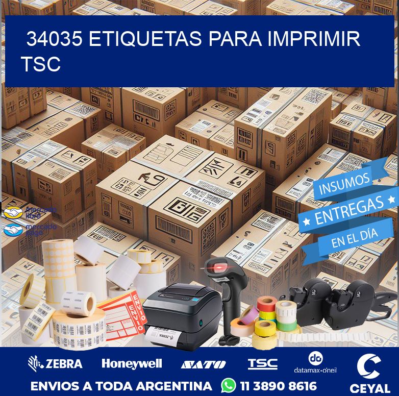 34035 ETIQUETAS PARA IMPRIMIR TSC