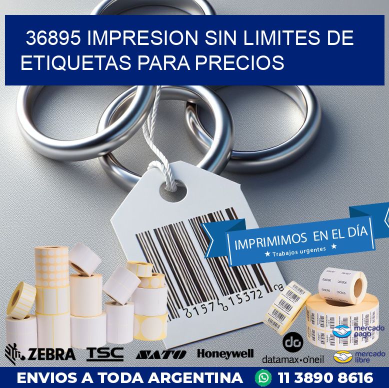 36895 IMPRESION SIN LIMITES DE ETIQUETAS PARA PRECIOS