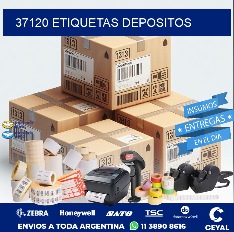 37120 ETIQUETAS DEPOSITOS