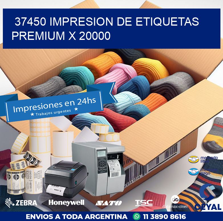 37450 IMPRESION DE ETIQUETAS PREMIUM X 20000
