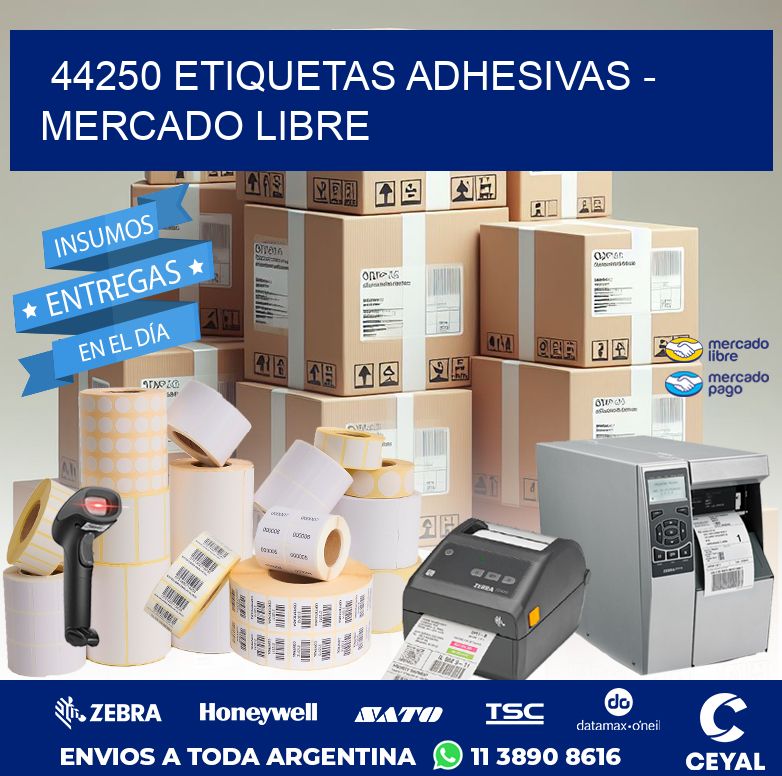 44250 ETIQUETAS ADHESIVAS - MERCADO LIBRE