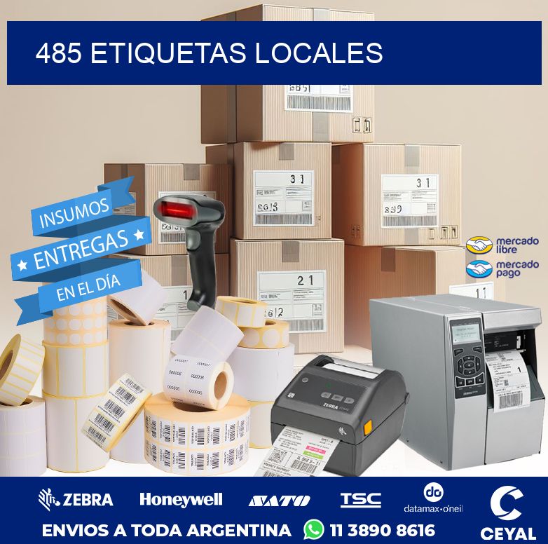 485 ETIQUETAS LOCALES