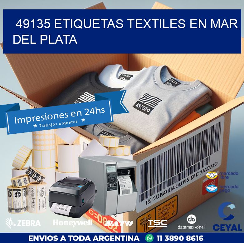 49135 ETIQUETAS TEXTILES EN MAR DEL PLATA