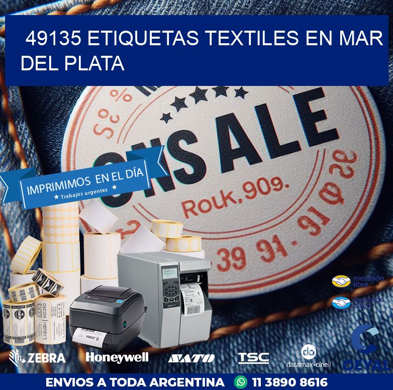 49135 ETIQUETAS TEXTILES EN MAR DEL PLATA