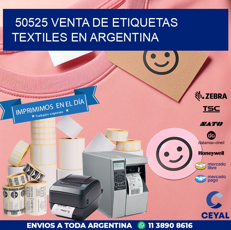 50525 VENTA DE ETIQUETAS TEXTILES EN ARGENTINA