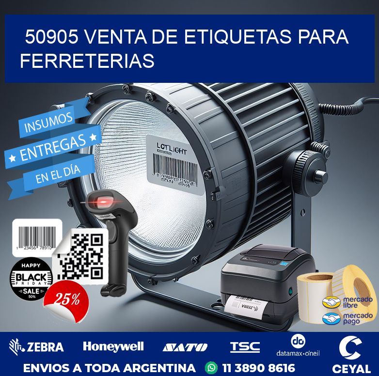 50905 VENTA DE ETIQUETAS PARA FERRETERIAS