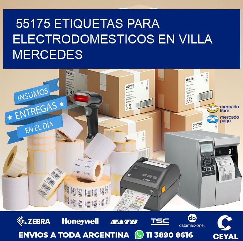55175 ETIQUETAS PARA ELECTRODOMESTICOS EN VILLA MERCEDES