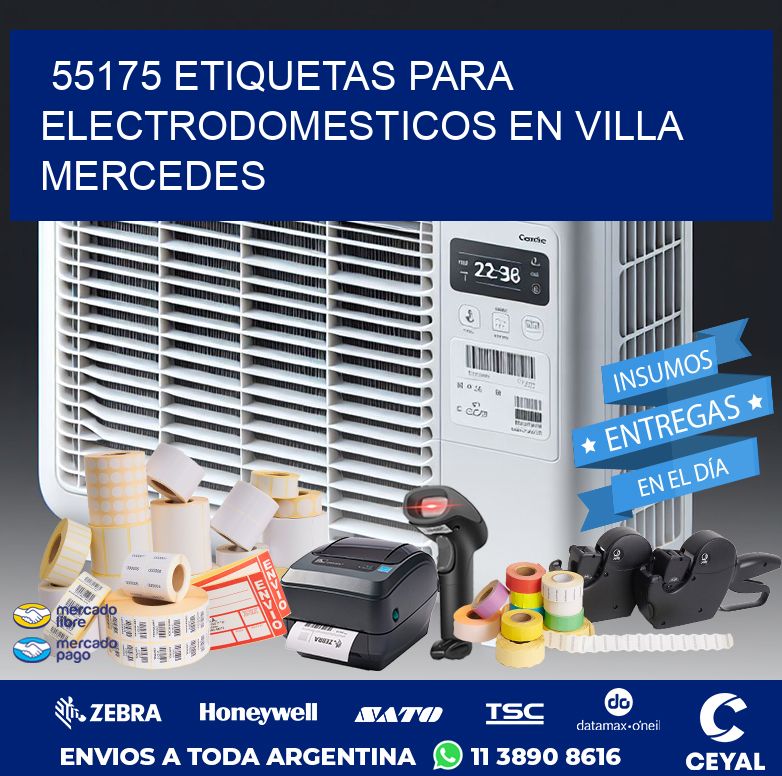55175 ETIQUETAS PARA ELECTRODOMESTICOS EN VILLA MERCEDES