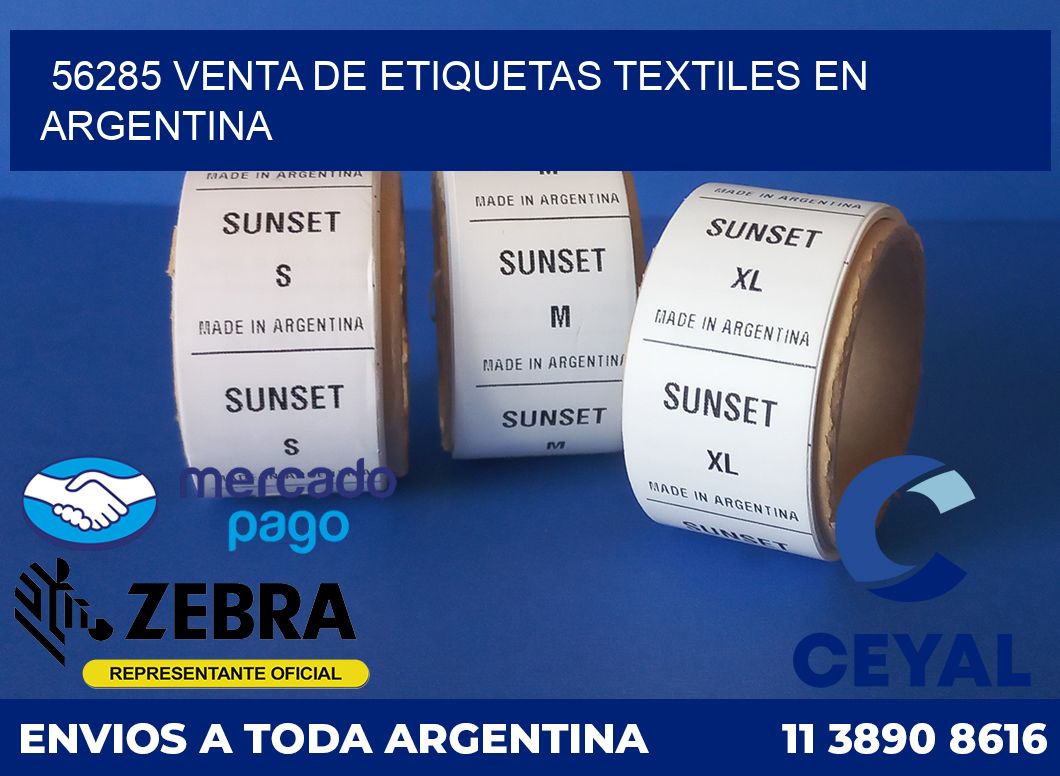 56285 VENTA DE ETIQUETAS TEXTILES EN ARGENTINA