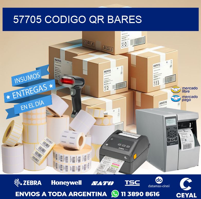 57705 CODIGO QR BARES