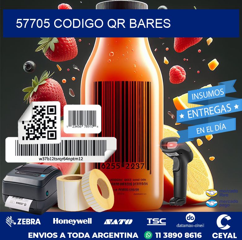 57705 CODIGO QR BARES