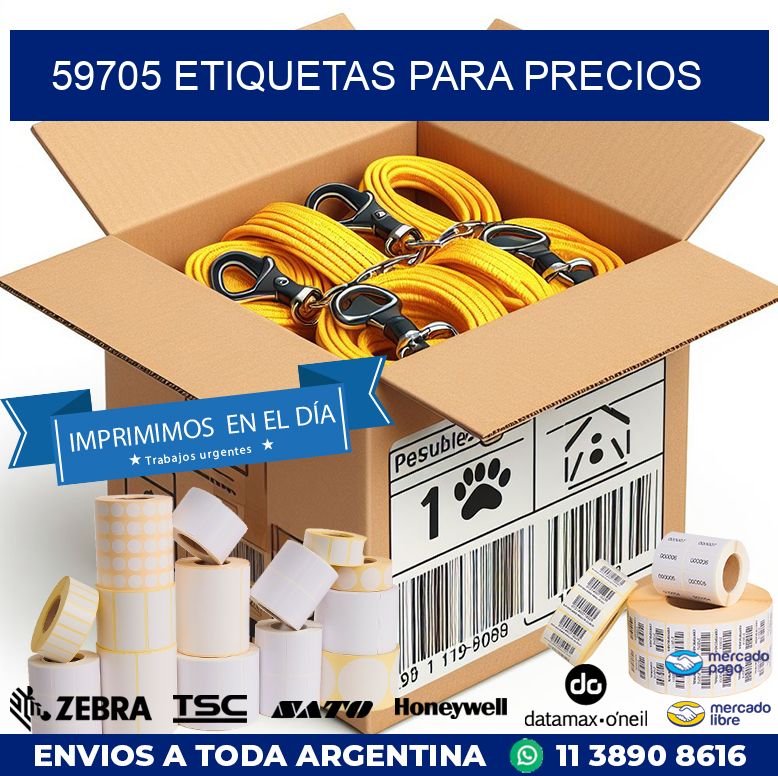 59705 ETIQUETAS PARA PRECIOS