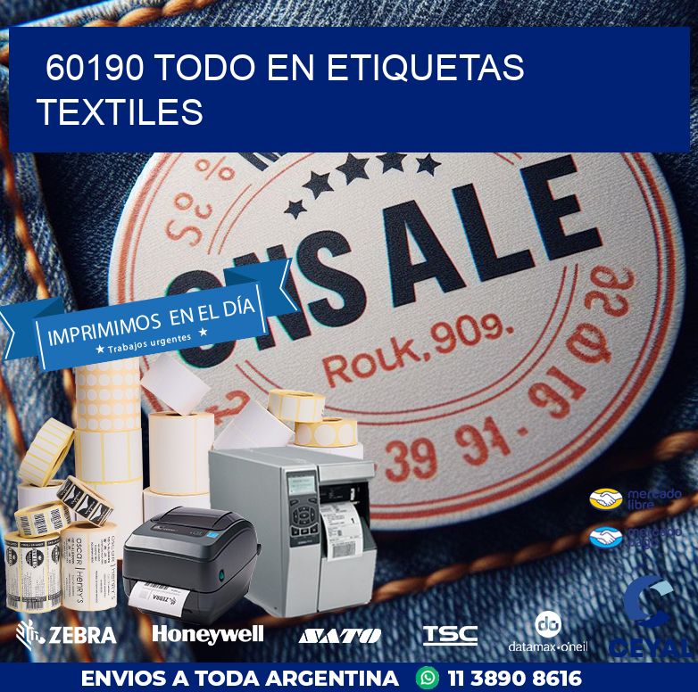 60190 TODO EN ETIQUETAS TEXTILES