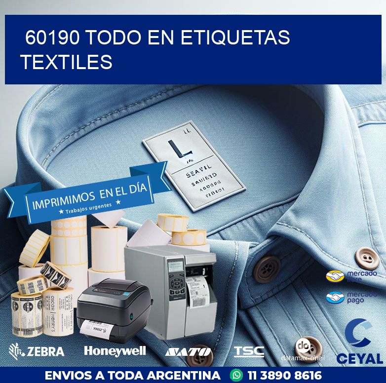 60190 TODO EN ETIQUETAS TEXTILES