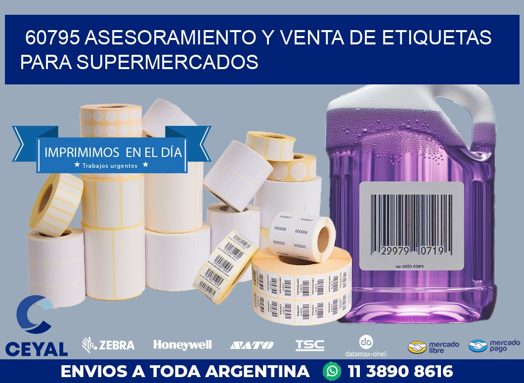 60795 ASESORAMIENTO Y VENTA DE ETIQUETAS PARA SUPERMERCADOS
