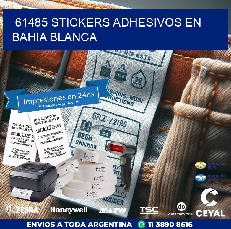 61485 STICKERS ADHESIVOS EN BAHIA BLANCA
