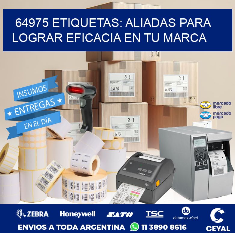 64975 ETIQUETAS: ALIADAS PARA LOGRAR EFICACIA EN TU MARCA