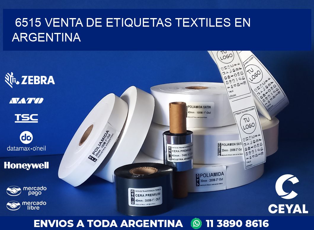 6515 VENTA DE ETIQUETAS TEXTILES EN ARGENTINA