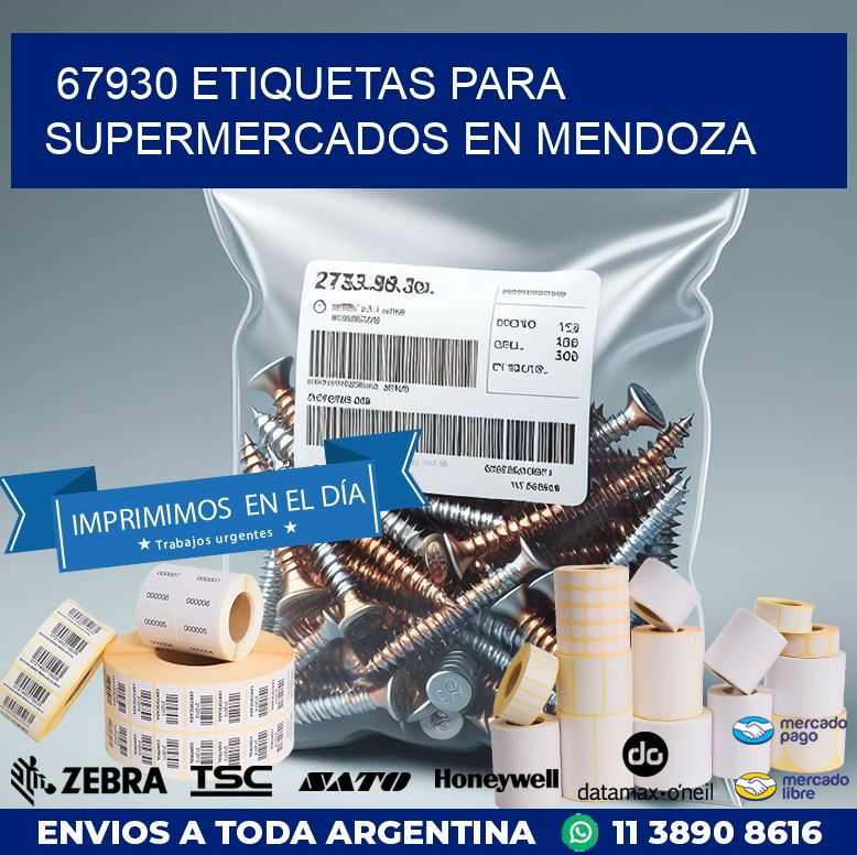 67930 ETIQUETAS PARA SUPERMERCADOS EN MENDOZA