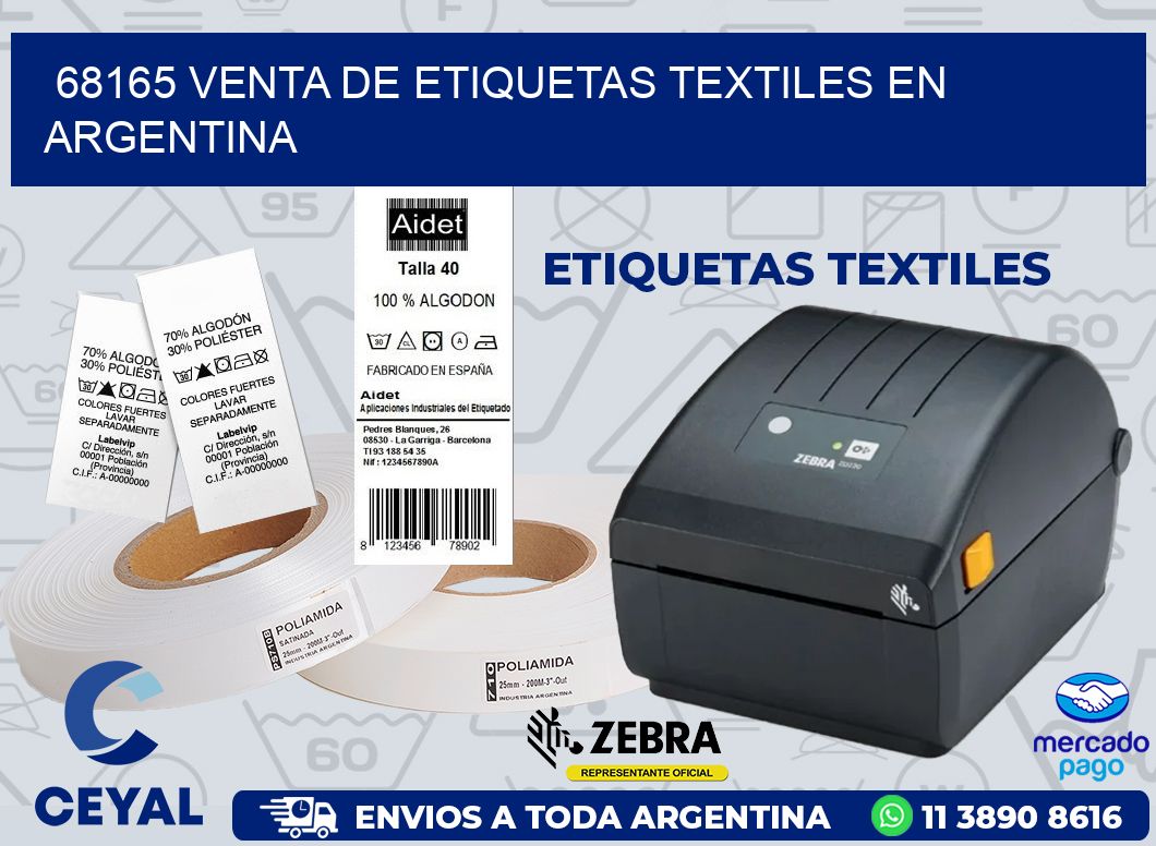68165 VENTA DE ETIQUETAS TEXTILES EN ARGENTINA