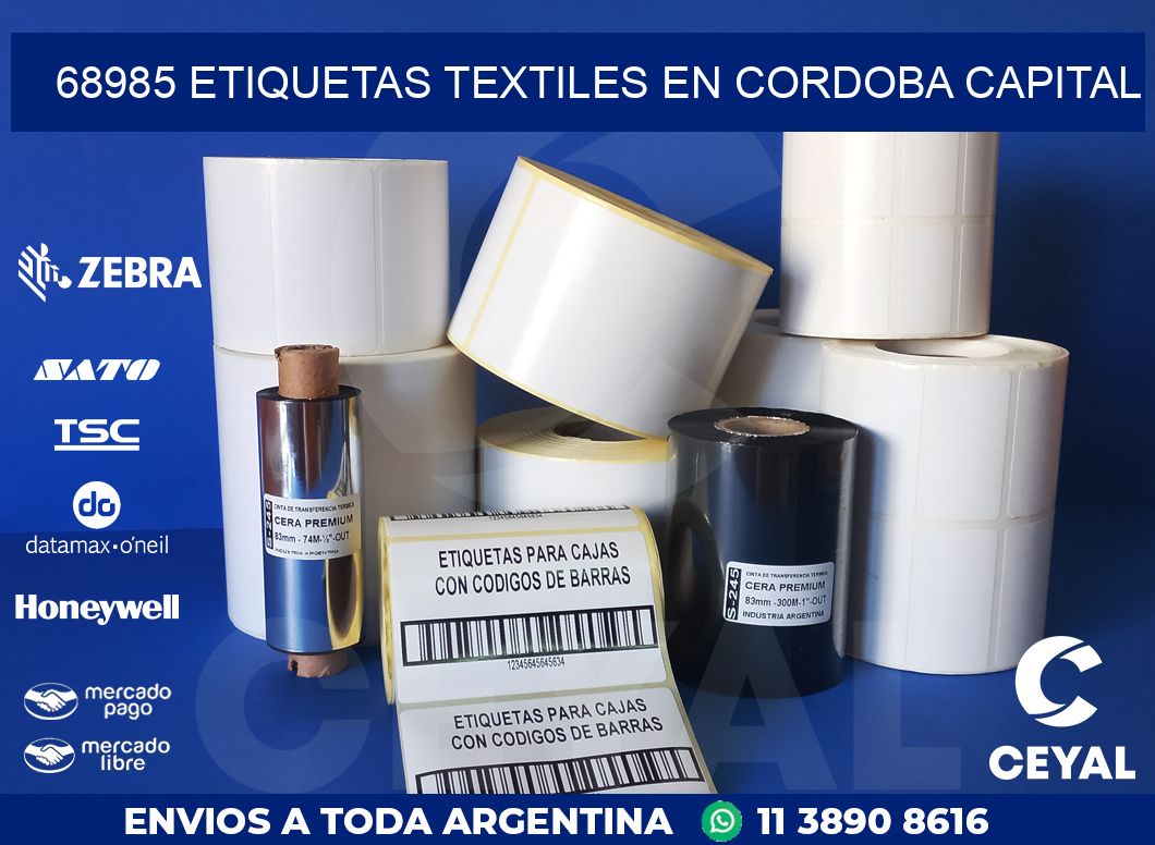 68985 ETIQUETAS TEXTILES EN CORDOBA CAPITAL
