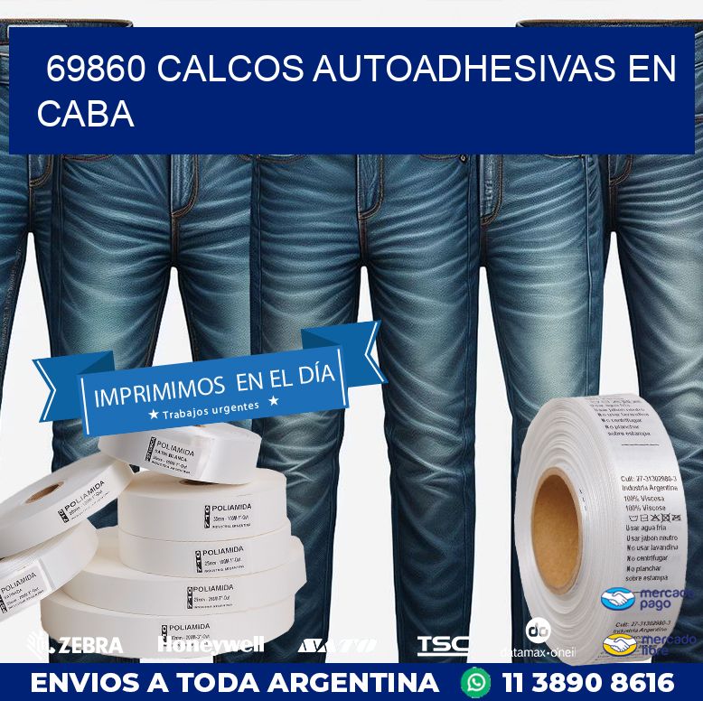 69860 CALCOS AUTOADHESIVAS EN CABA