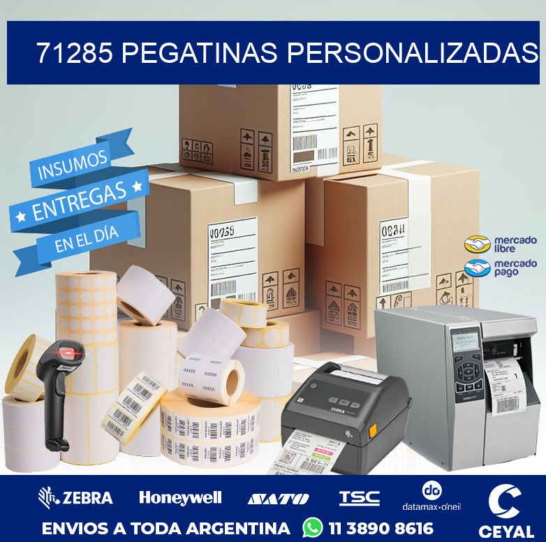 71285 PEGATINAS PERSONALIZADAS