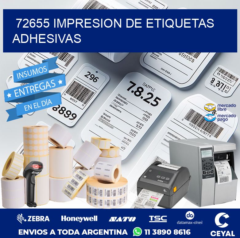 72655 IMPRESION DE ETIQUETAS ADHESIVAS