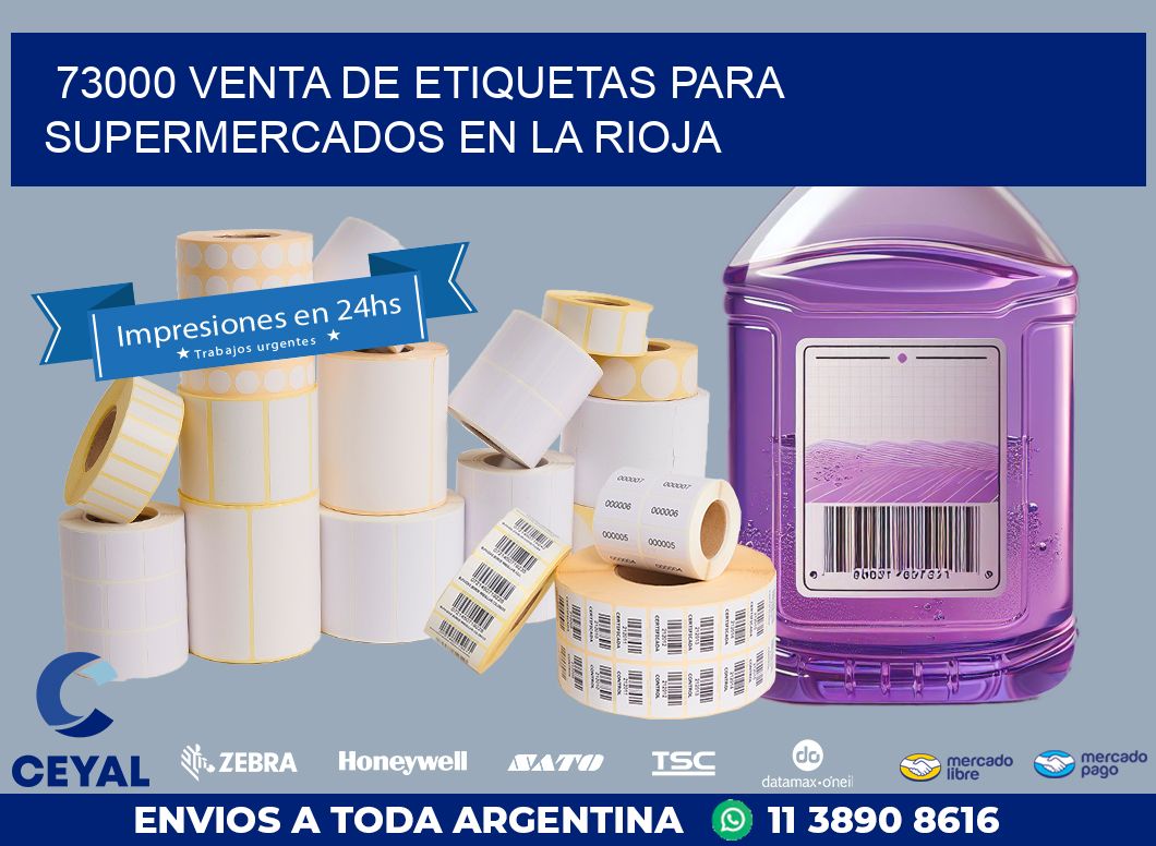 73000 VENTA DE ETIQUETAS PARA SUPERMERCADOS EN LA RIOJA