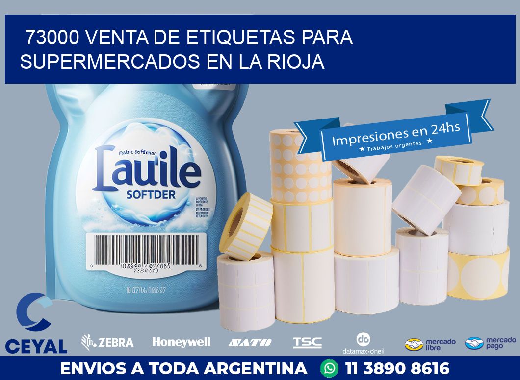 73000 VENTA DE ETIQUETAS PARA SUPERMERCADOS EN LA RIOJA