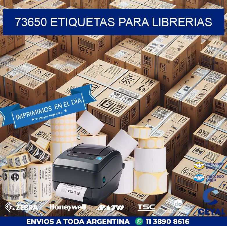73650 ETIQUETAS PARA LIBRERIAS