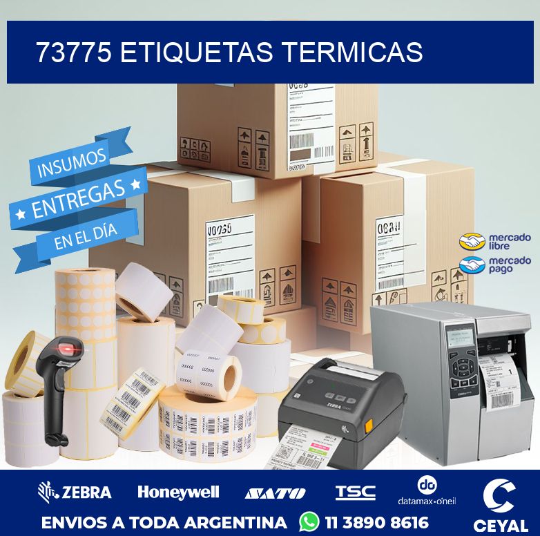 73775 ETIQUETAS TERMICAS