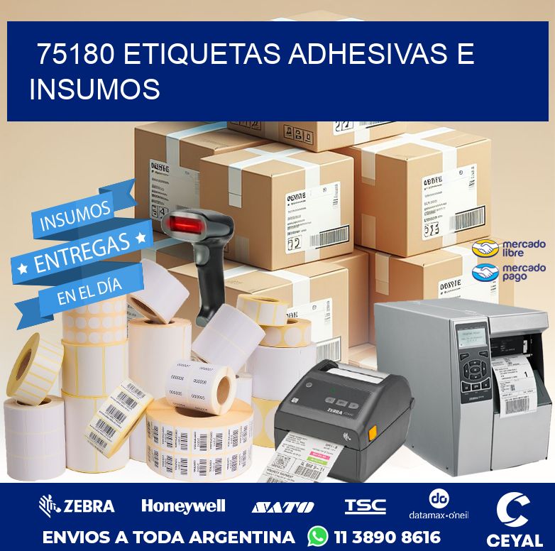 75180 ETIQUETAS ADHESIVAS E INSUMOS