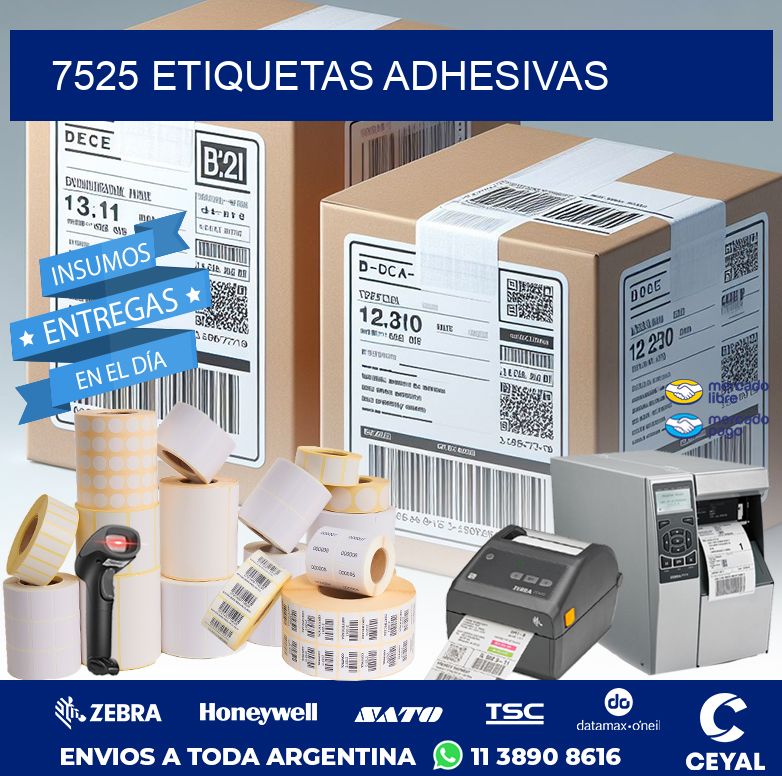 7525 ETIQUETAS ADHESIVAS