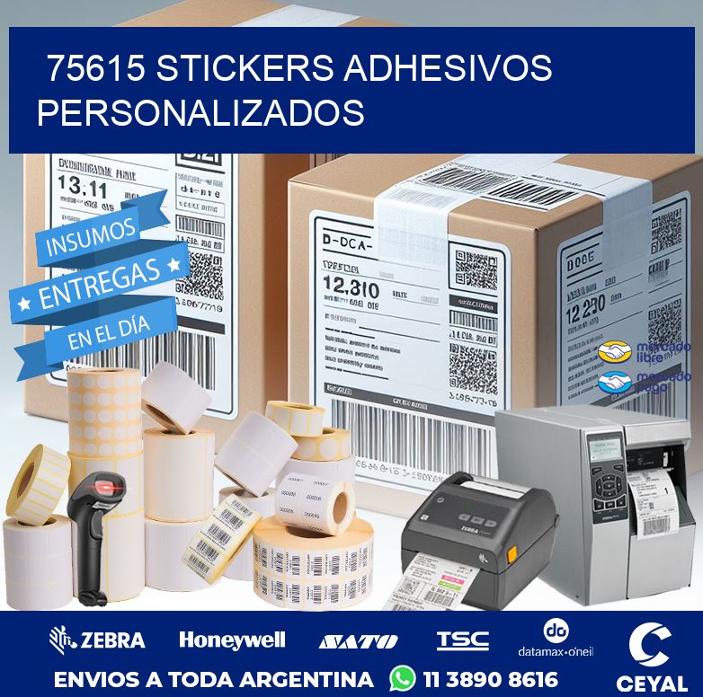 75615 STICKERS ADHESIVOS PERSONALIZADOS