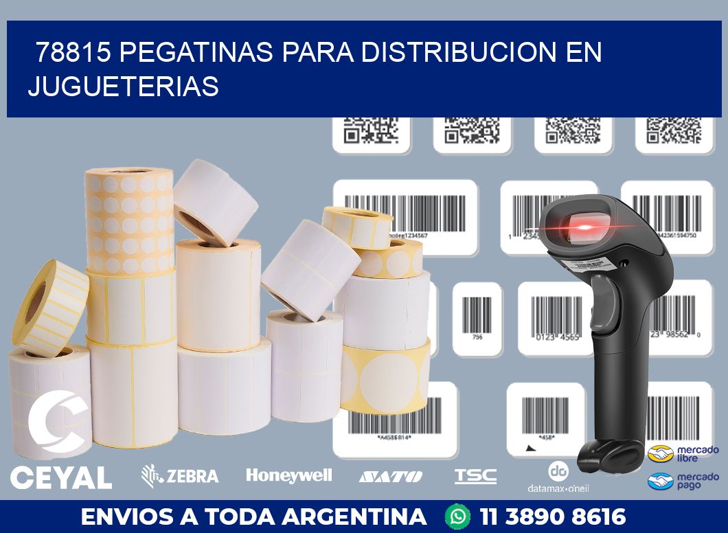 78815 PEGATINAS PARA DISTRIBUCION EN JUGUETERIAS