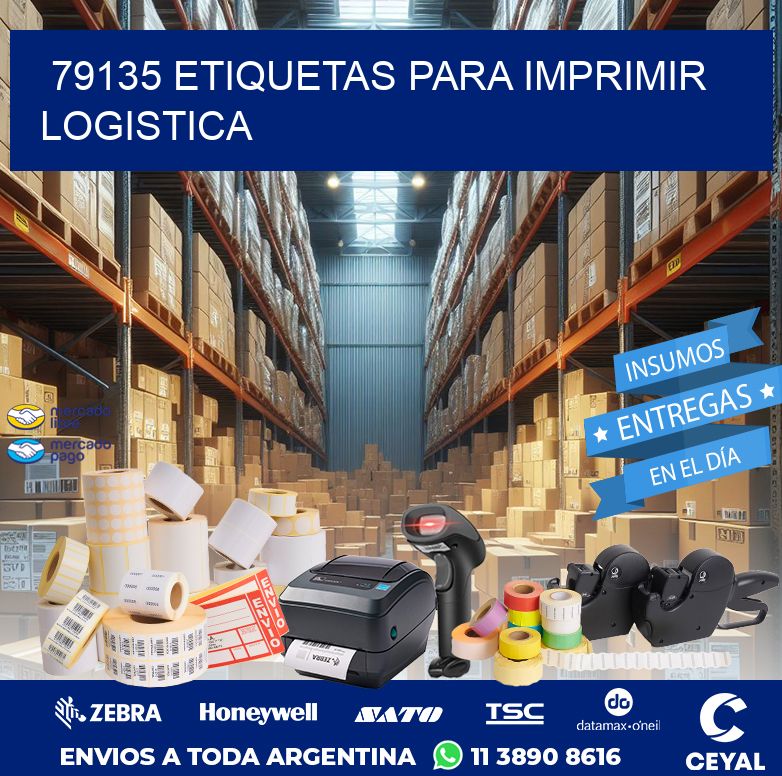 79135 ETIQUETAS PARA IMPRIMIR LOGISTICA