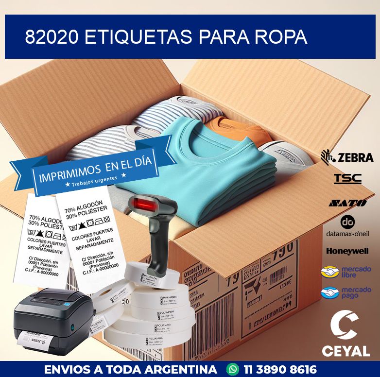 82020 ETIQUETAS PARA ROPA