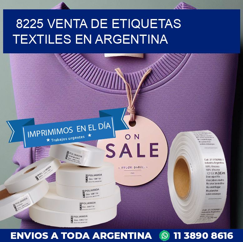 8225 VENTA DE ETIQUETAS TEXTILES EN ARGENTINA