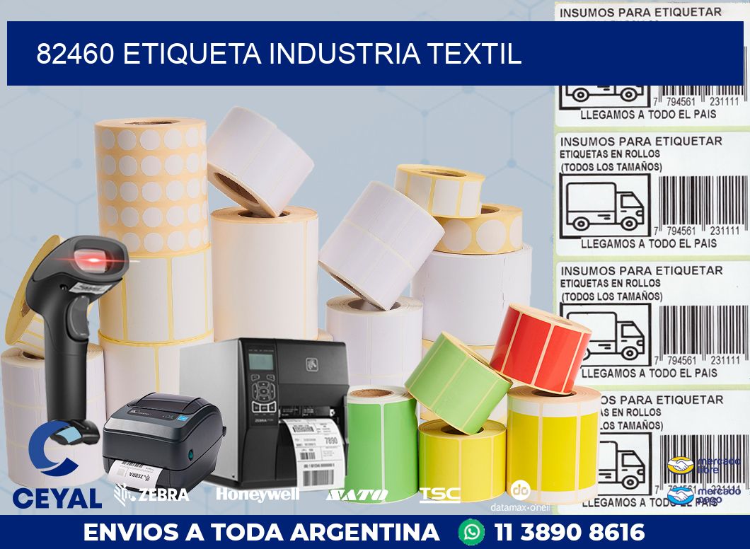 82460 ETIQUETA INDUSTRIA TEXTIL