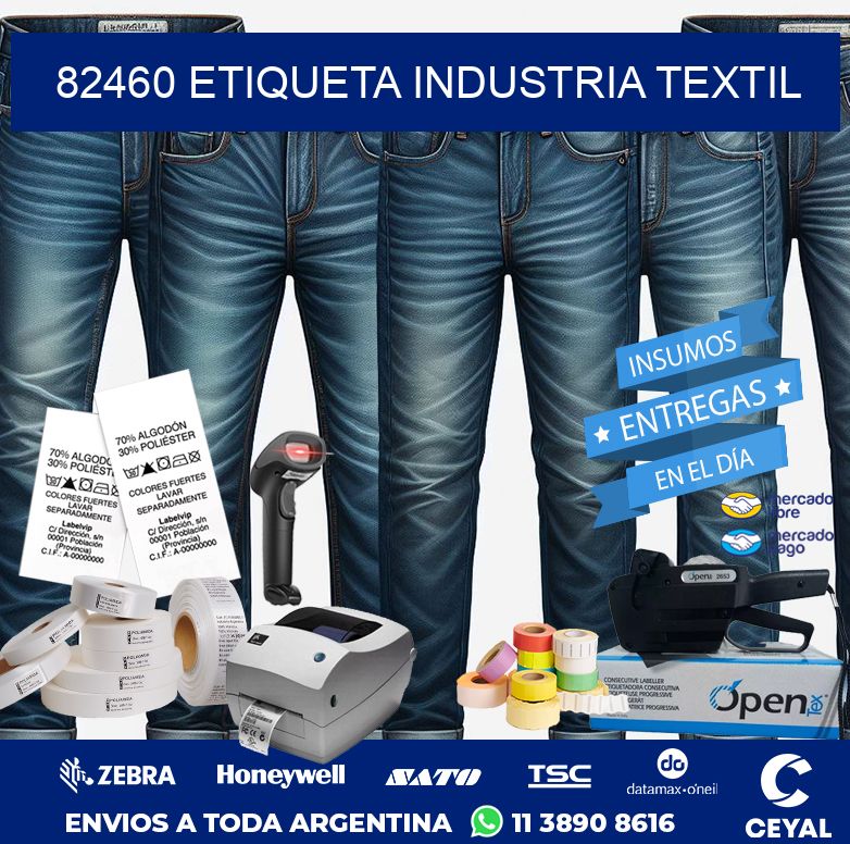 82460 ETIQUETA INDUSTRIA TEXTIL