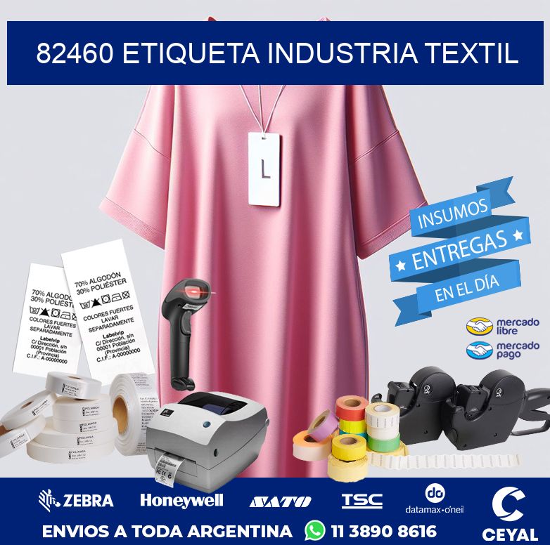 82460 ETIQUETA INDUSTRIA TEXTIL