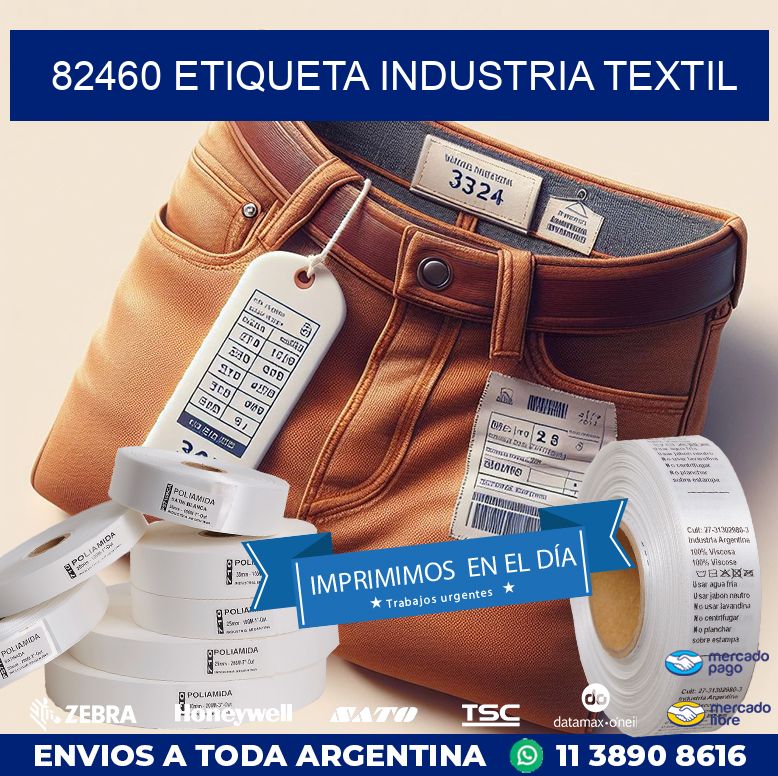 82460 ETIQUETA INDUSTRIA TEXTIL