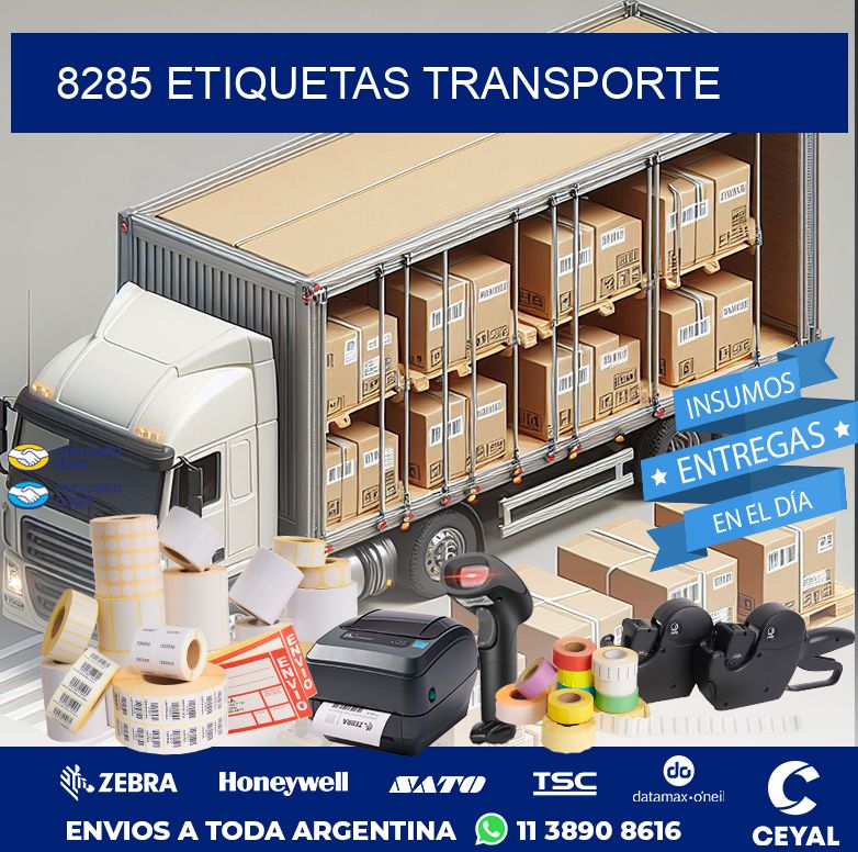 8285 ETIQUETAS TRANSPORTE