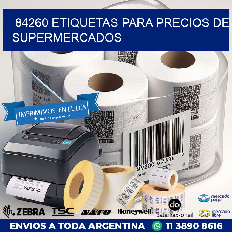84260 ETIQUETAS PARA PRECIOS DE SUPERMERCADOS