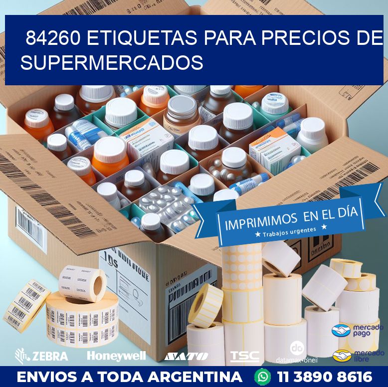 84260 ETIQUETAS PARA PRECIOS DE SUPERMERCADOS