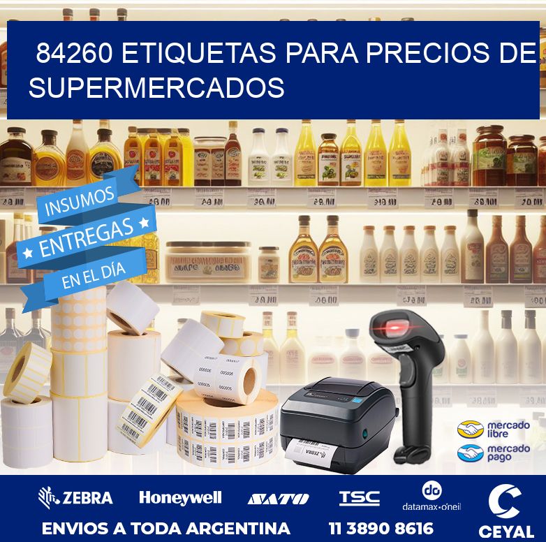 84260 ETIQUETAS PARA PRECIOS DE SUPERMERCADOS