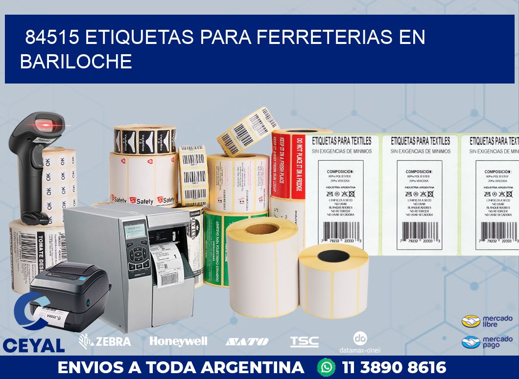 84515 ETIQUETAS PARA FERRETERIAS EN BARILOCHE